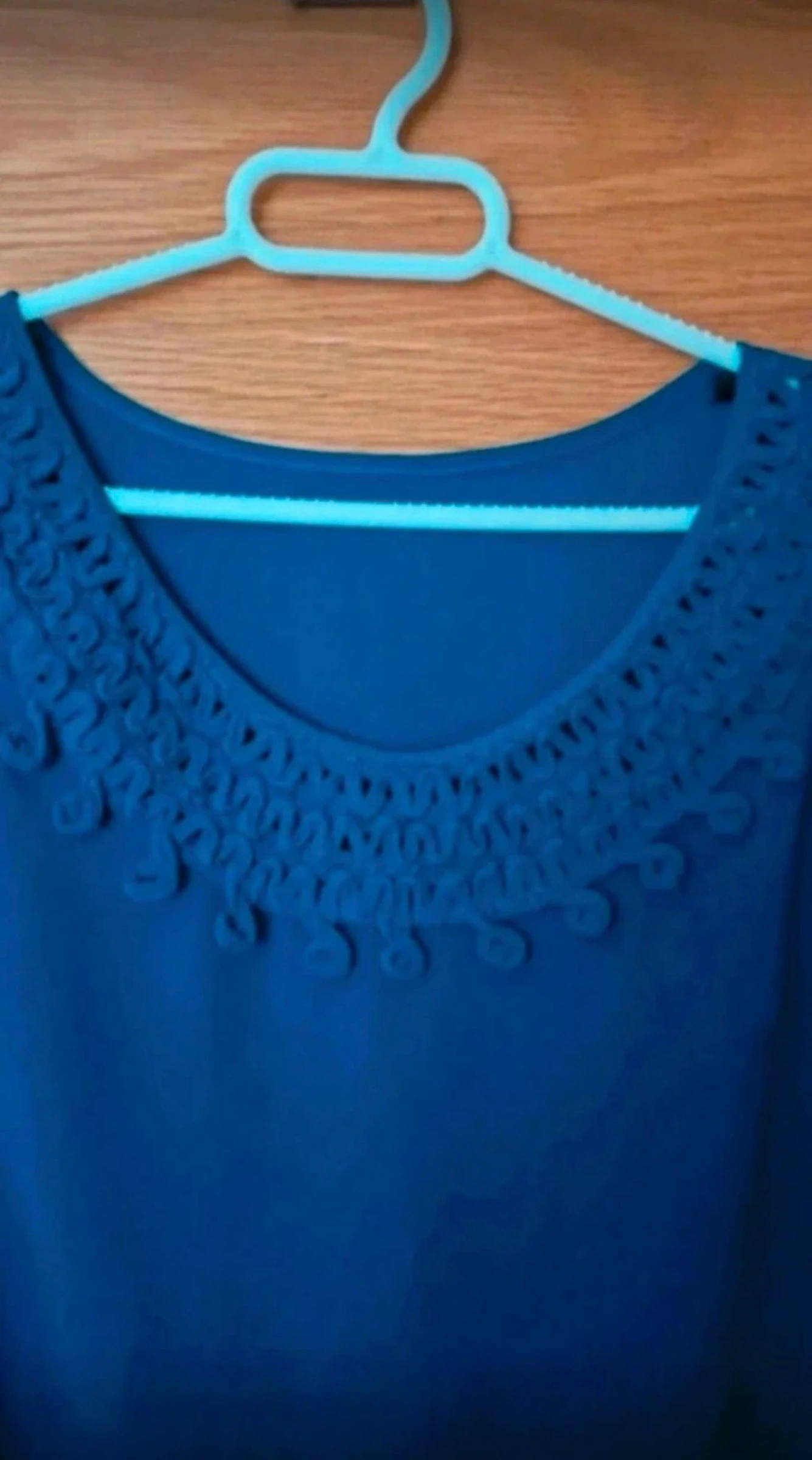 Damesblouse, kleur blauw, maat 42 – photo 4